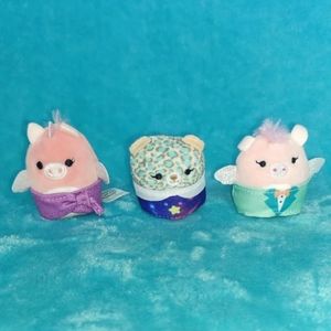 SQUISHVILLE by Squishmallows 2020 & 2021 Mini Plushie Bundle